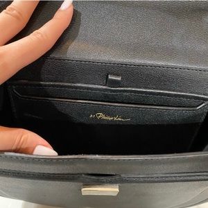 3.1 PHILLIP LIM "HUDSON" TOP HANDLE SATCHEL IN BLACK **BRAND NEW**